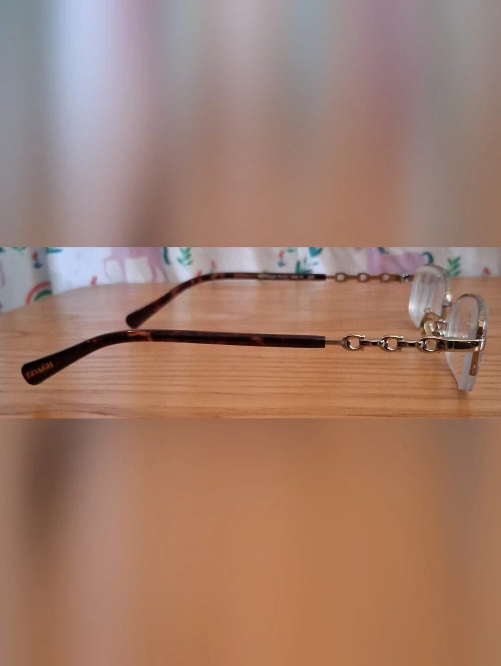 EUC Vintage Y2K Coach 9005 Tortoise Signature Everyday Reading Glasses Frames